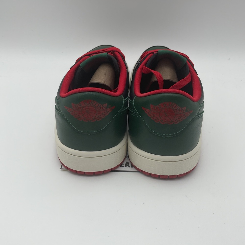 Size 11.5W - Air Jordan 1 Retro OG Low Black Gorge Green W (CZ0775-036) - Picture 6 of 9